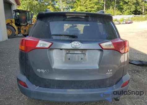 2013 Toyota Rav4 Le z USA, uszkodzony, nr VIN 2T3BFREV0DW123783
